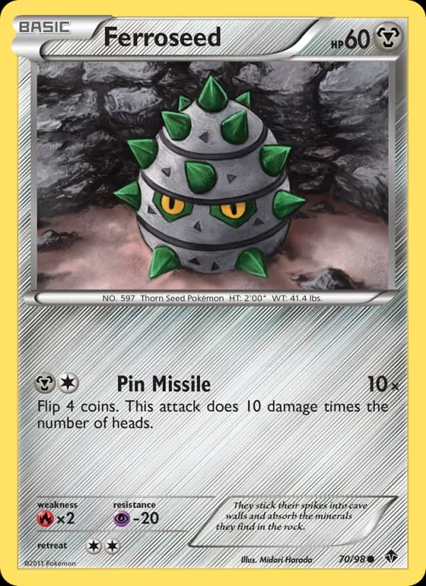 Ferroseed — Emerging Powers, Common