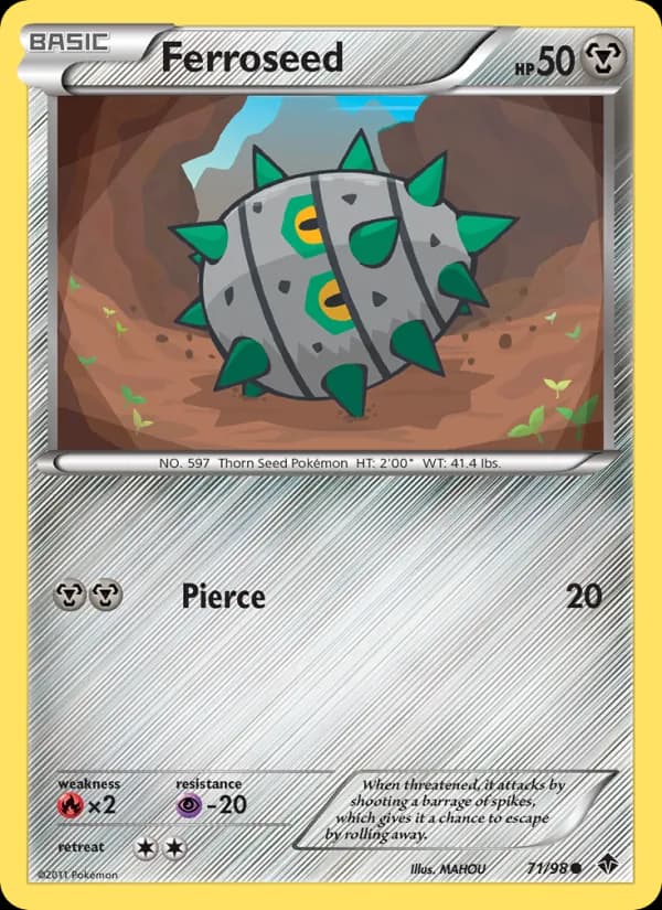 Ferroseed — Emerging Powers, Common