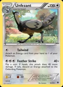 Unfezant — Emerging Powers — Rare