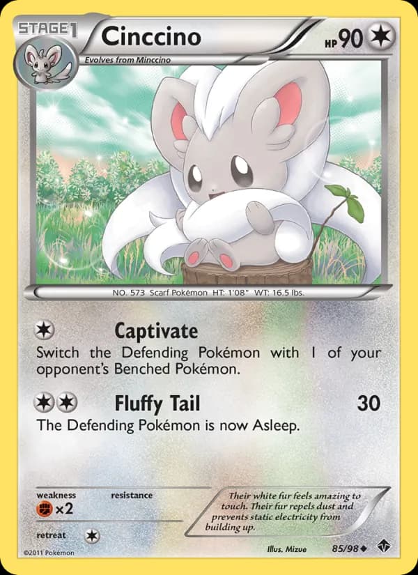 Cinccino — Emerging Powers, Uncommon