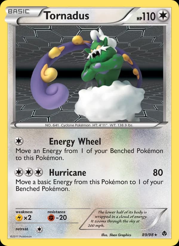 Tornadus — Emerging Powers, Rare