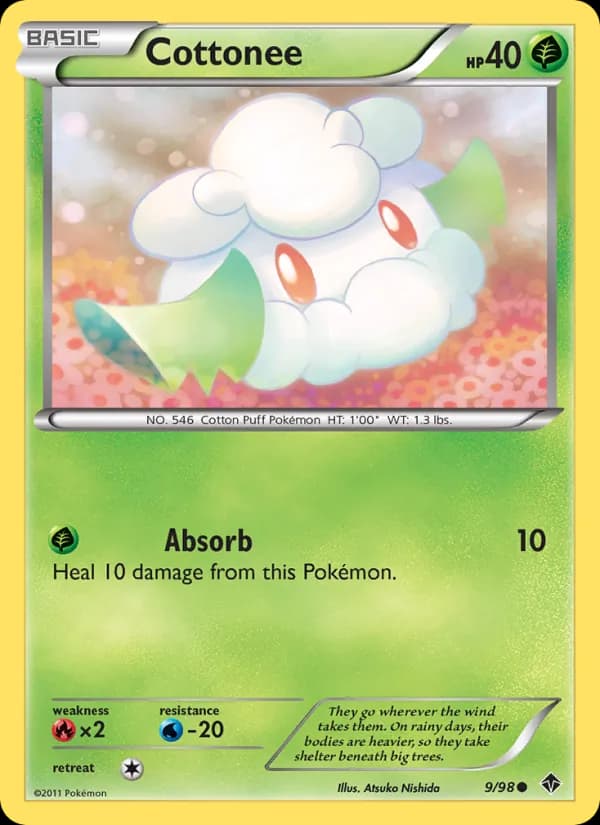 Cottonee — Emerging Powers, Common