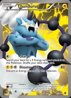Thundurus — Emerging Powers — Ultra Rare