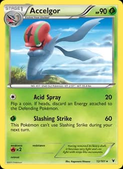 Accelgor — Noble Victories — Rare