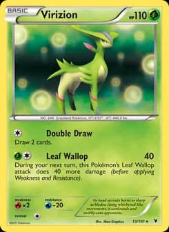 Virizion — Noble Victories — Rare