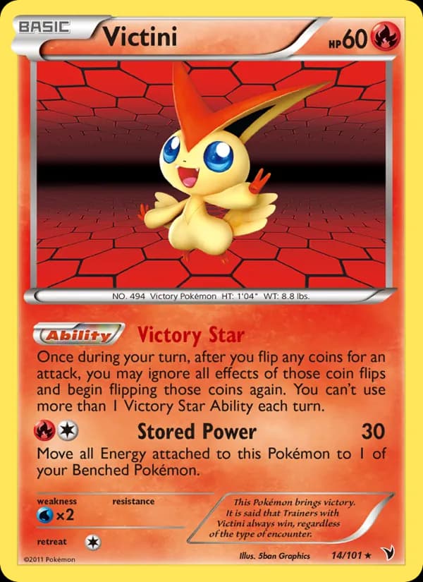 Victini — Noble Victories, Rare