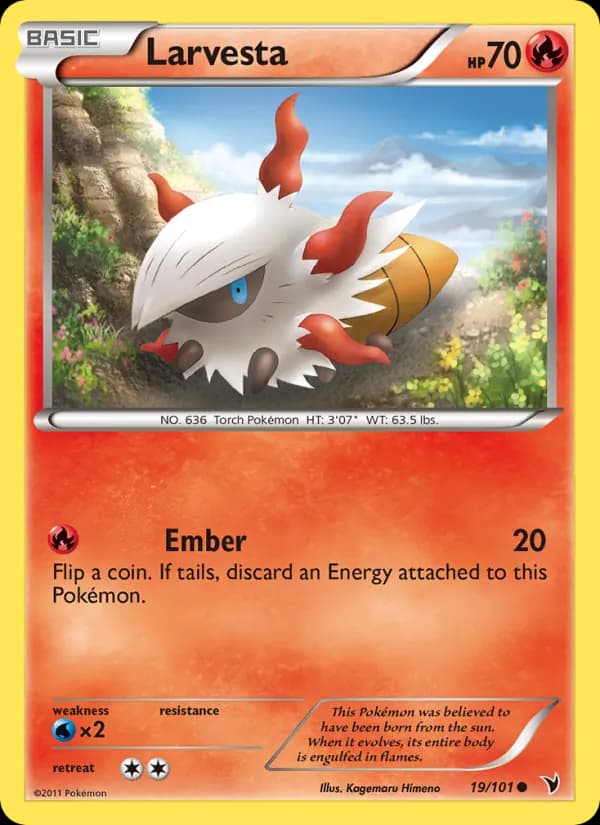 Larvesta — Noble Victories, Common