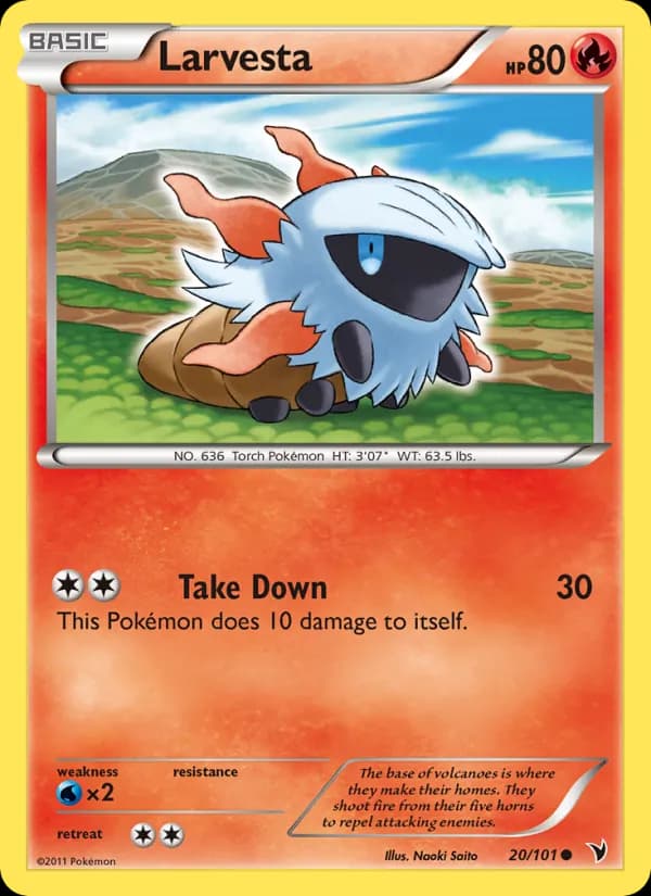 Larvesta — Noble Victories, Common