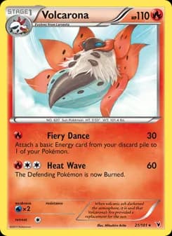 Volcarona — Noble Victories — Rare