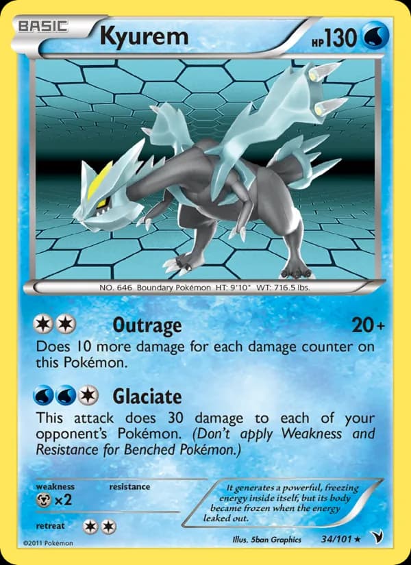 Kyurem — Noble Victories, Rare