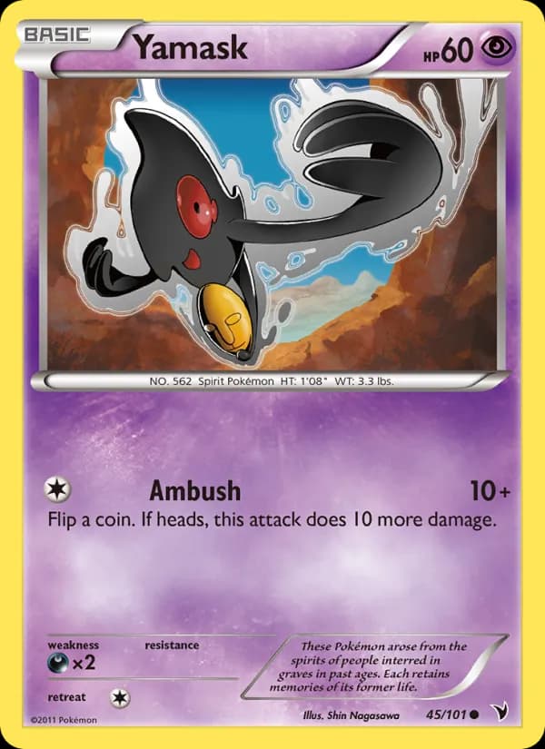 Yamask — Noble Victories, Common