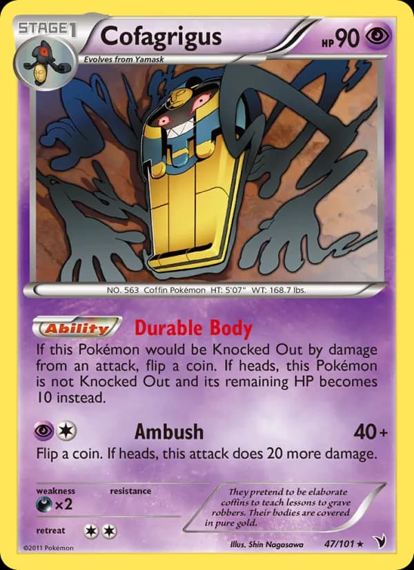 Cofagrigus — Noble Victories, Rare