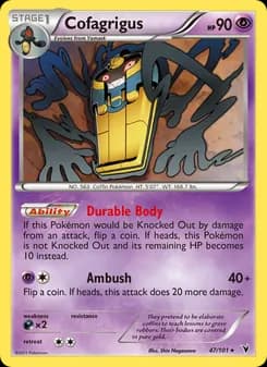 Cofagrigus — Noble Victories — Rare
