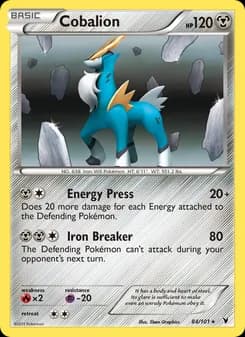 Cobalion — Noble Victories — Rare