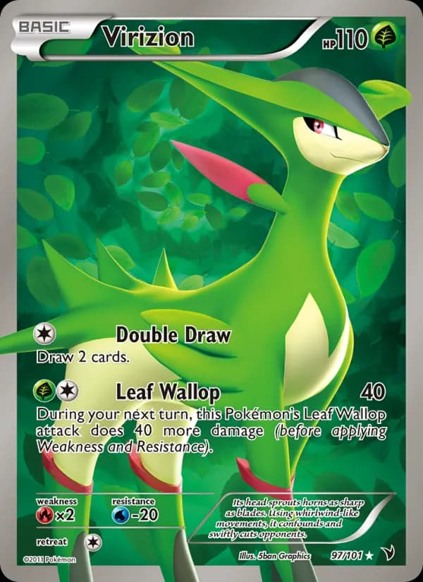 Virizion — Noble Victories, Ultra Rare