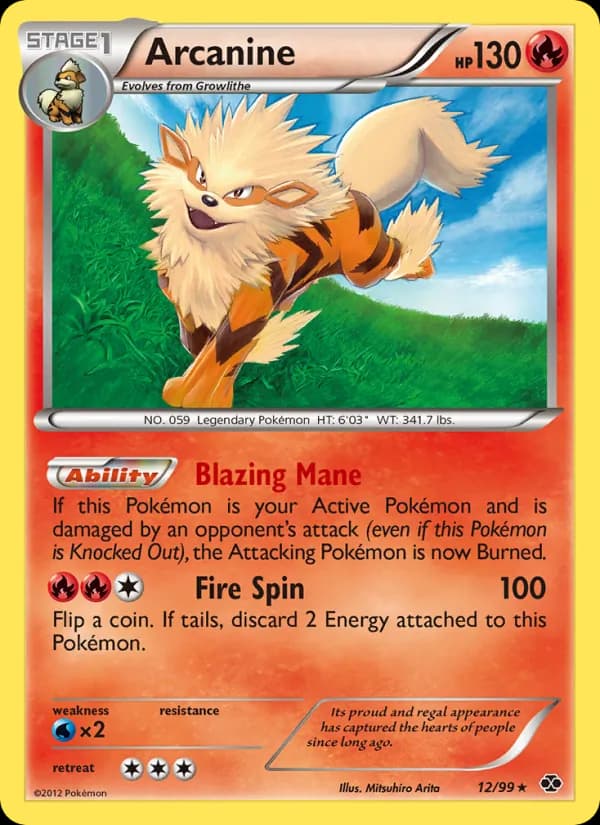 Arcanine — Next Destinies, Rare