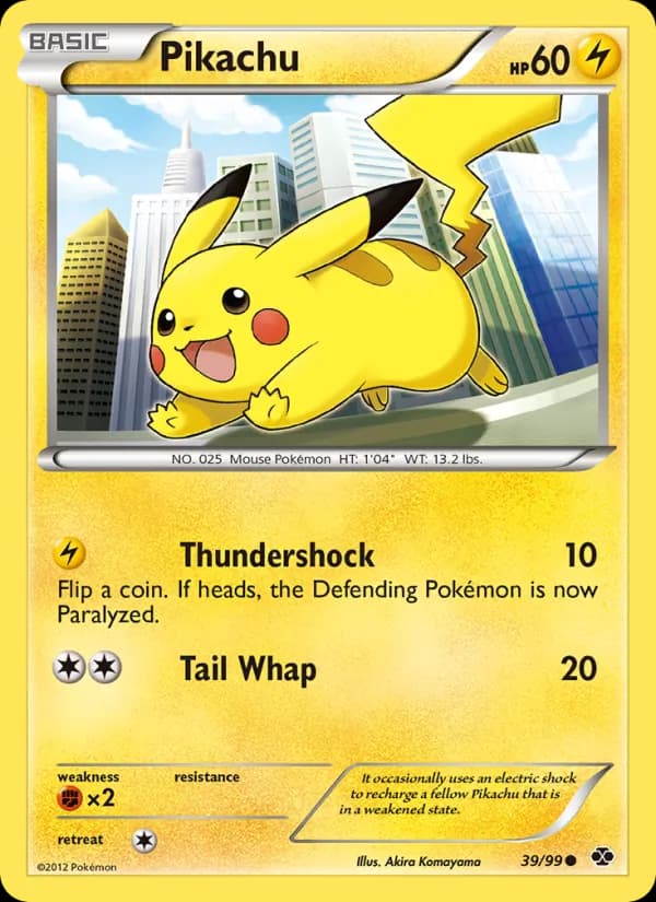 Pikachu — Next Destinies, Common