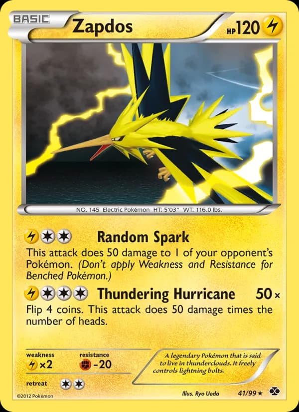 Zapdos — Next Destinies, Rare