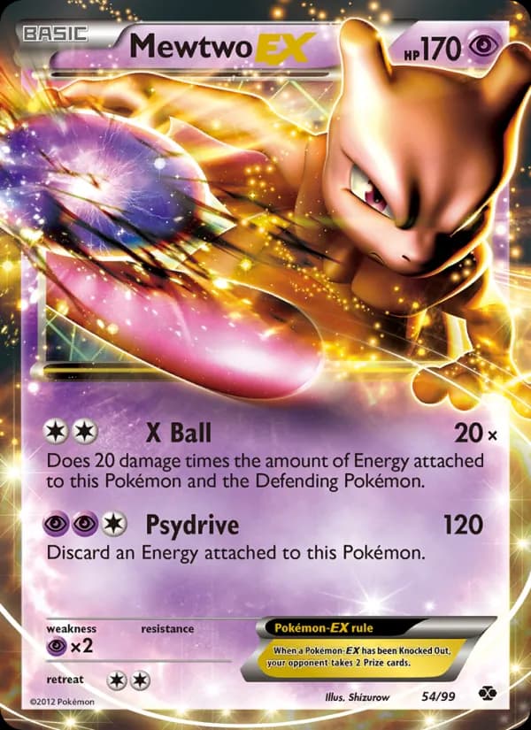 Mewtwo-EX — Next Destinies, Rare