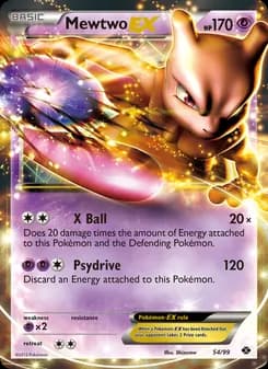 Mewtwo-EX — Next Destinies — Rare