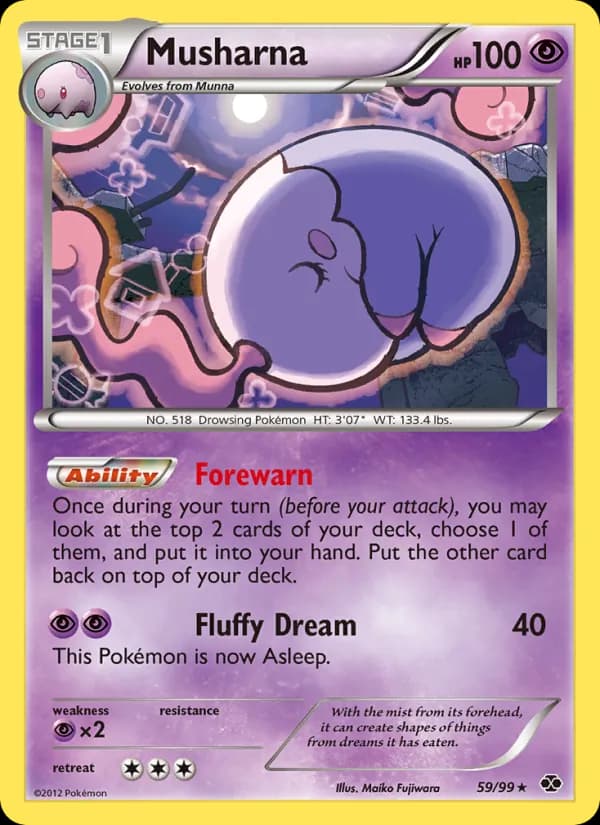 Musharna — Next Destinies, Rare