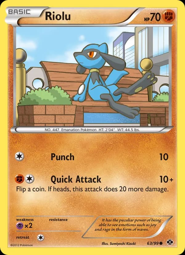 Riolu — Next Destinies, Common