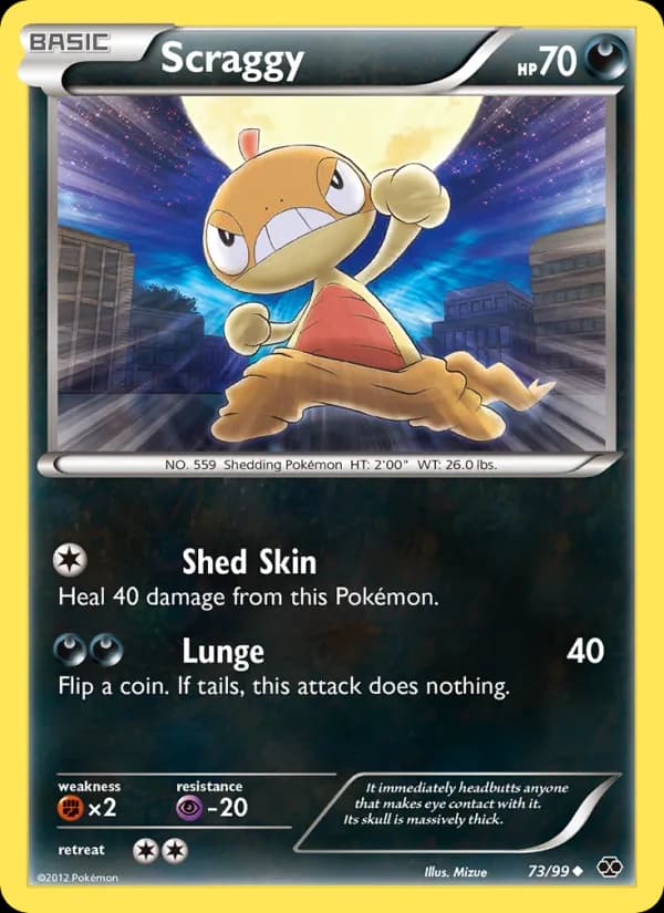 Scraggy — Next Destinies, Uncommon