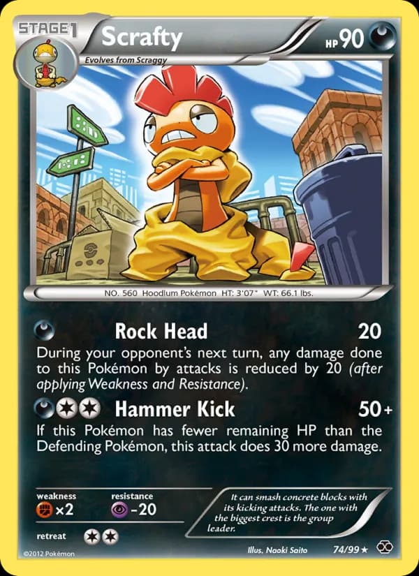 Scrafty — Next Destinies, Rare