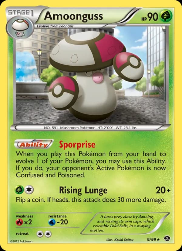 Amoonguss — Next Destinies, Rare