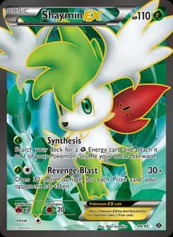 Shaymin-EX — Next Destinies — Ultra Rare