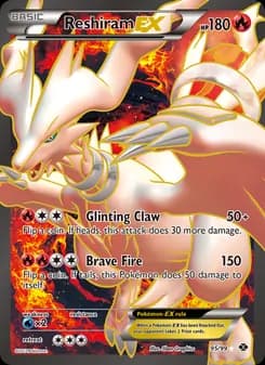 Reshiram-EX — Next Destinies — Ultra Rare