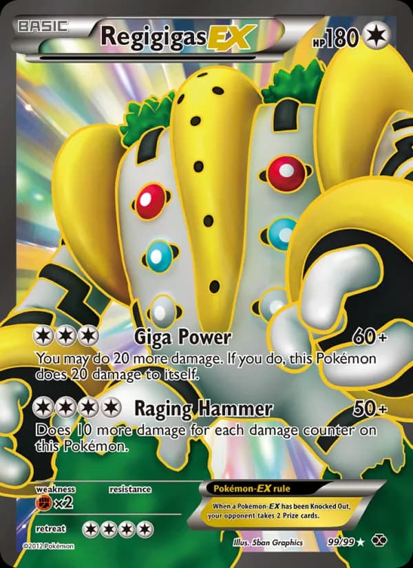 Regigigas-EX — Next Destinies, Ultra Rare