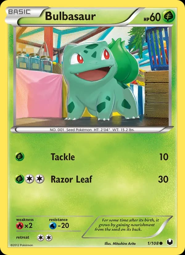 Bulbasaur — Dark Explorers, Common