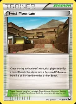 Twist Mountain — Dark Explorers — Uncommon