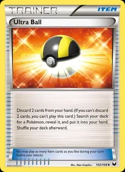 Ultra Ball — Dark Explorers — Uncommon