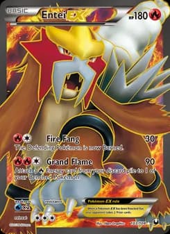 Entei-EX — Dark Explorers — Ultra Rare