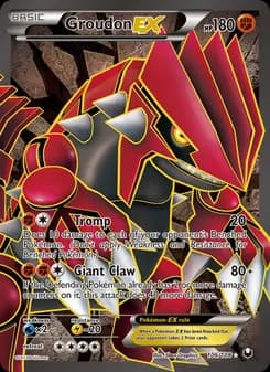 Groudon-EX — Dark Explorers — Ultra Rare