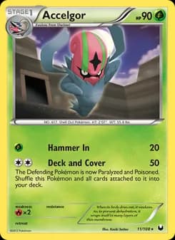 Accelgor — Dark Explorers — Rare
