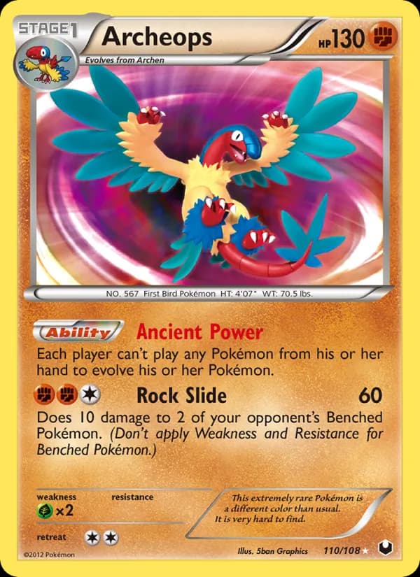 Archeops — Dark Explorers, Secret Rare