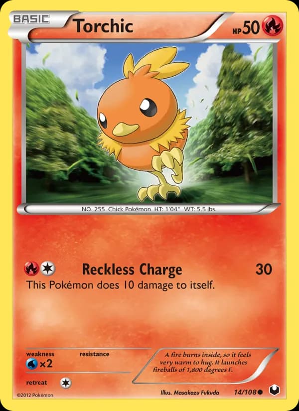Torchic — Dark Explorers, Common