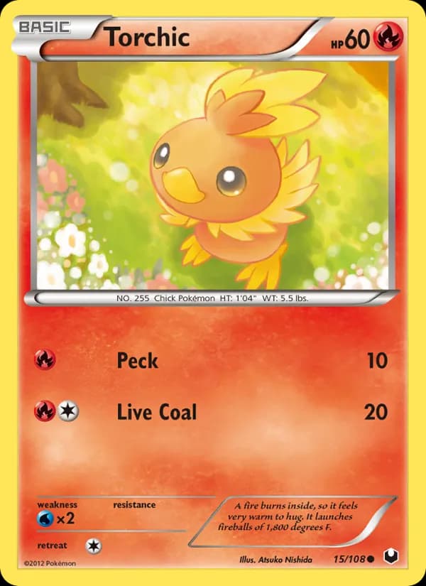 Torchic — Dark Explorers, Common