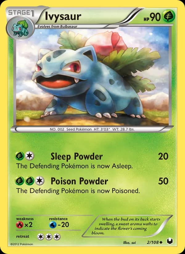Ivysaur — Dark Explorers, Uncommon