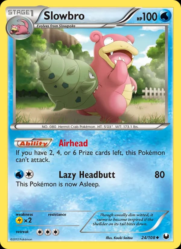 Slowbro — Dark Explorers, Uncommon