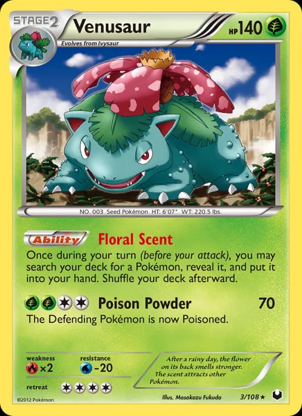 Venusaur — Dark Explorers, Rare