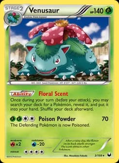 Venusaur — Dark Explorers