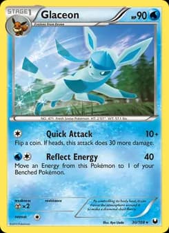 Glaceon — Dark Explorers — Rare