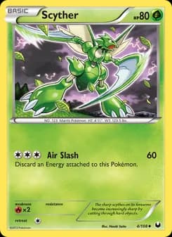 Scyther — Dark Explorers — Uncommon