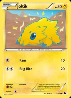 Joltik — Dark Explorers — Common
