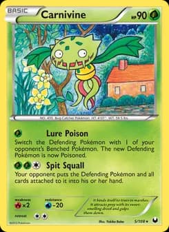 Carnivine — Dark Explorers — Rare