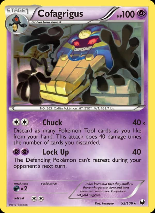 Cofagrigus — Dark Explorers, Rare